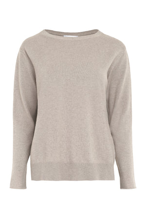Wool, cashmere and silk blend sweater-0